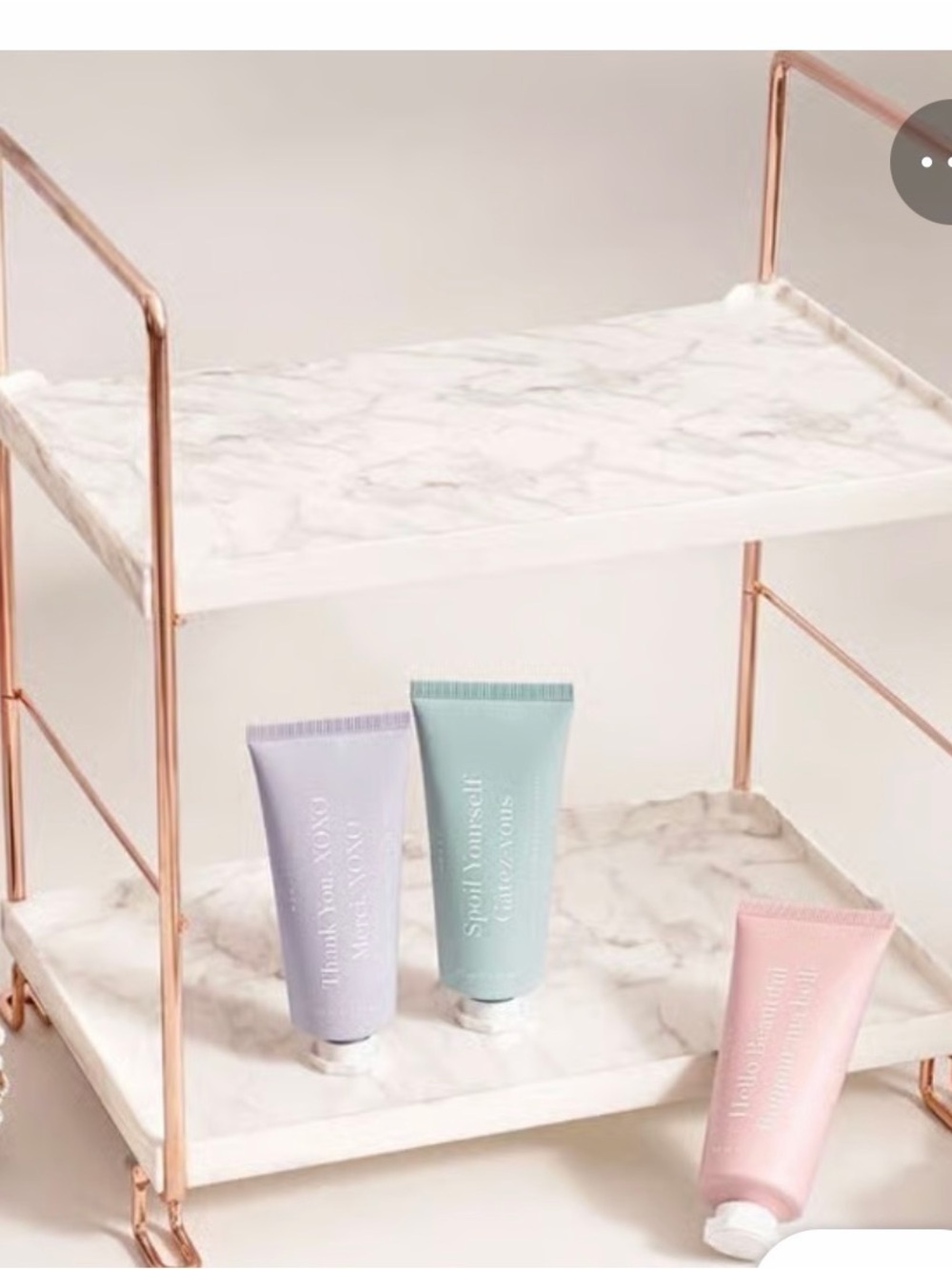 MONAT White LED Compact Mirror & Accessory Set - Picture 4 of 16